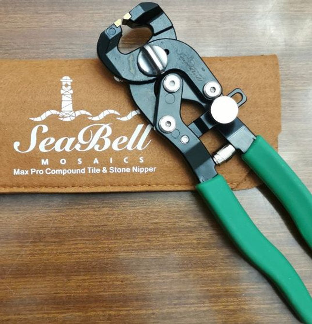 SeaBell Mosaic Tools – MaxPro Compound Nippers - Merlin Mosaica