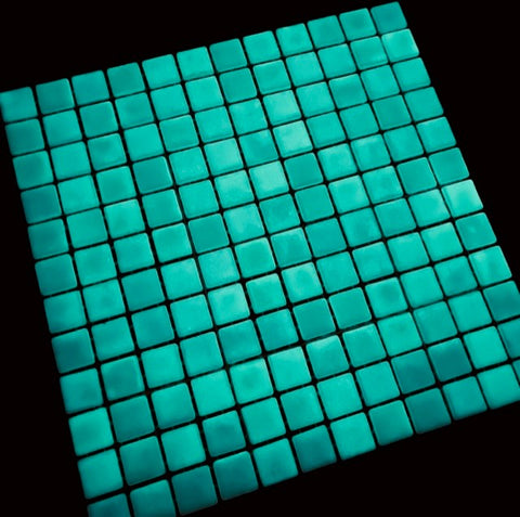 mosaic tile glow in the dark