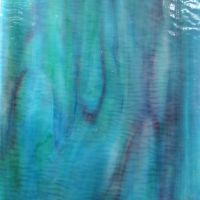 Wispy stained glass sheets