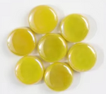 10mm Iridised Yellow