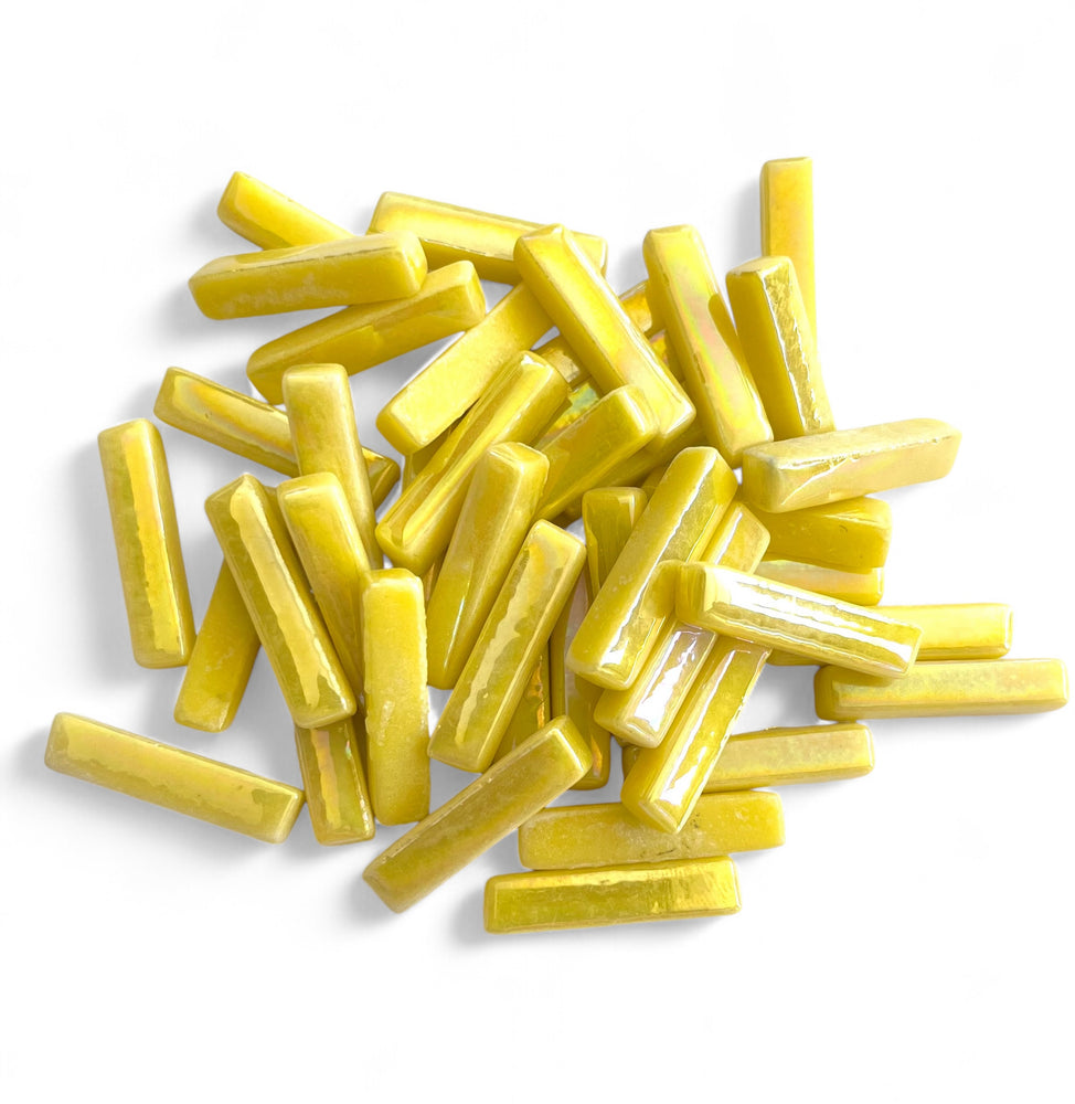 25mm Iridised Yellow Stix