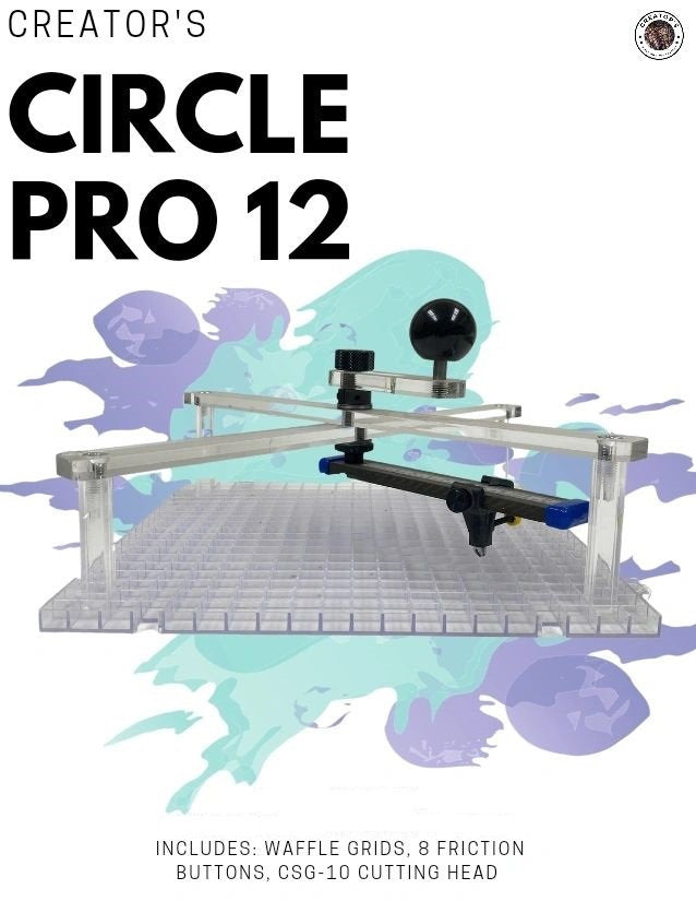 Creators Circle Pro 12 Glass Cutter