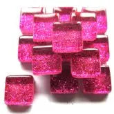 Fuchsia Mini Glitters Meisha Mosaics