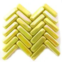 Iridescent Yellow Stix Meisha Mosaics