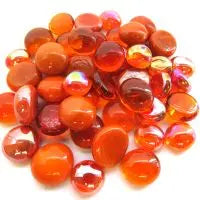 Orange Chili Mini Gems Meisha Mosaics