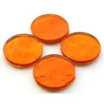 Orange Wavy Regalia Mirror Circles Meisha Mosaics
