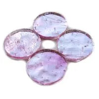 Pink Ice Regalia Mirror Circles Meisha Mosaics