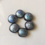 Silver/Blue Dragon Eye Dots Meisha Mosaics