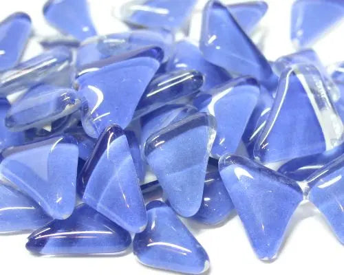 Sky Blue Glass Melt Puzzles Meisha Mosaics