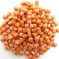 Iridised Tangerine Micro Squares