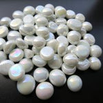 White Opalescent Mini Gems